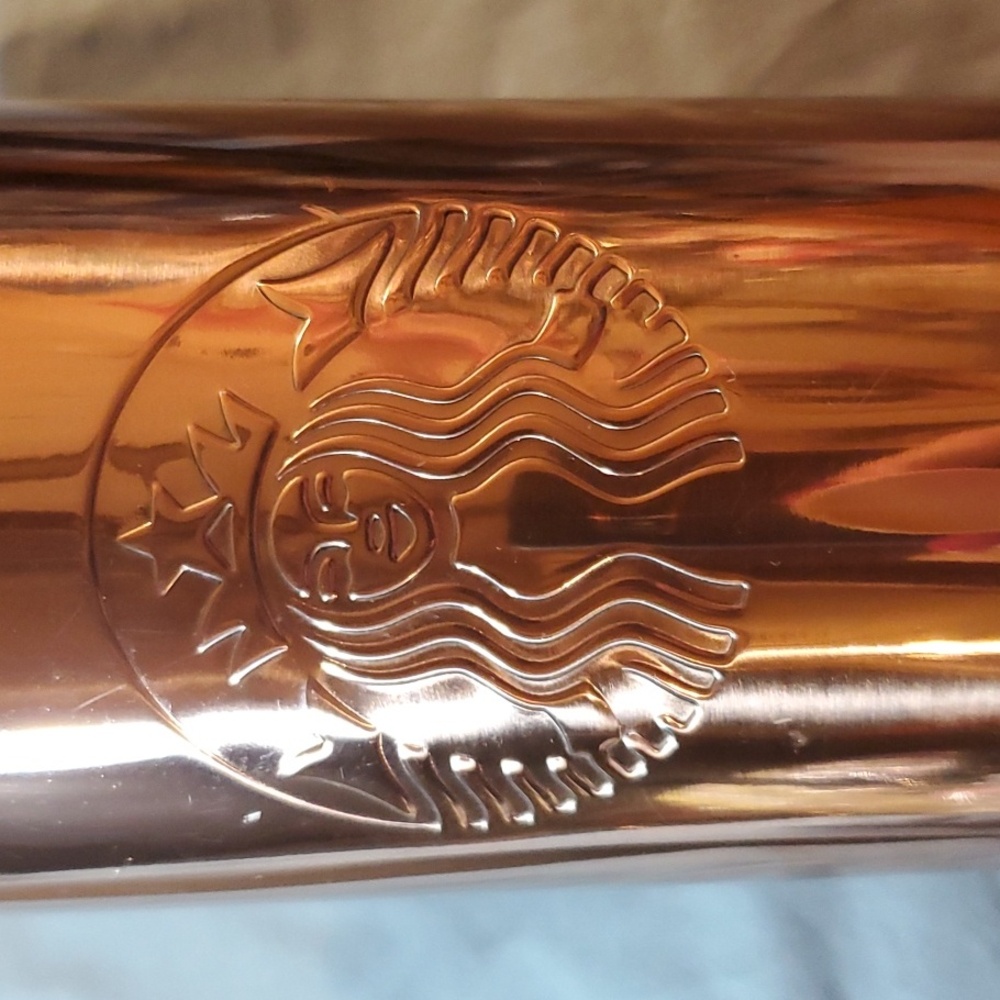 Starbuck's 24oz Copper Metal